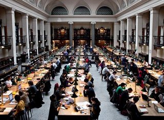 Lesesaal Universität Wien