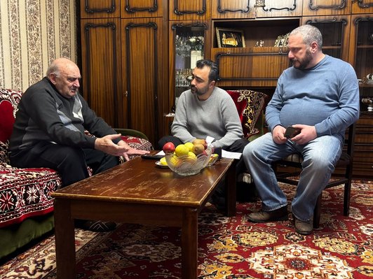 Sociological fieldwork in Stepanavan