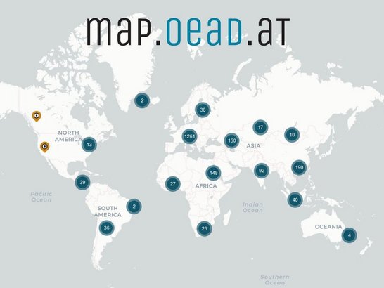 map with labeling oead.map