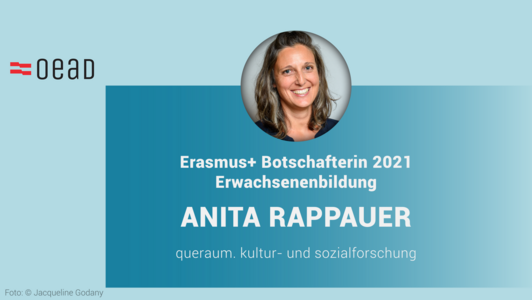 Erasmus+ Botschafterin Anita Rappauer