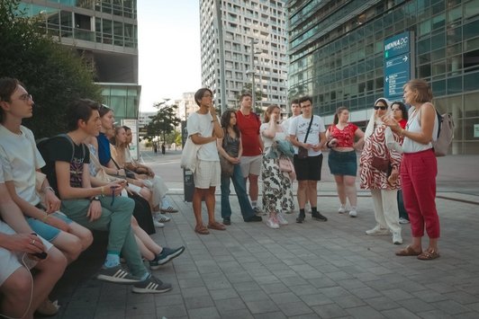 Gruppe junger Menschen 