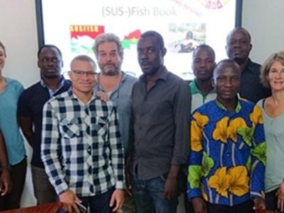 Members of the SUSFISH Consortium in Ouagadougou September 2019 where the SUSFISHBook was initiated 