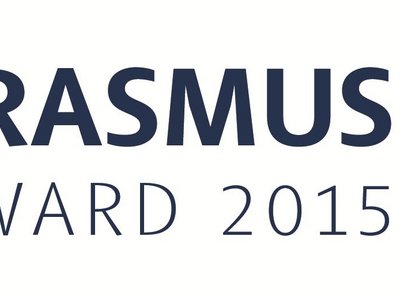 Logo mit Text "Erasmus Award 2015"