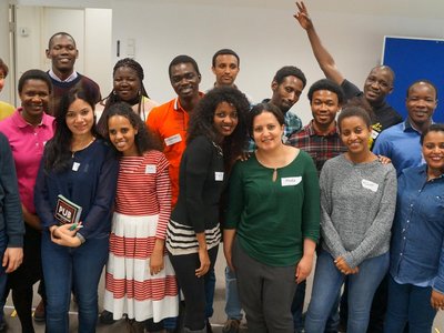 Group picture of participants and trainers
