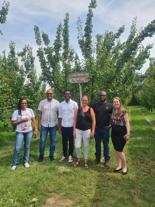 Group photo during field visit