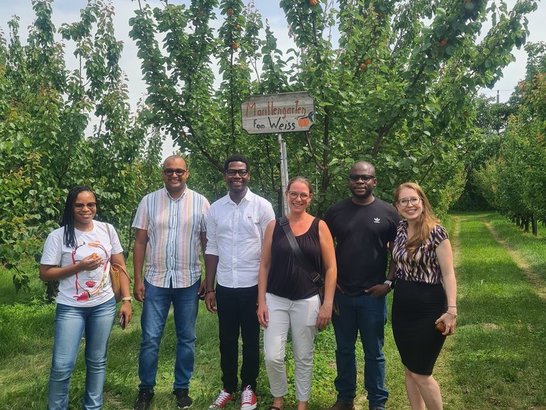 Group photo during field visit