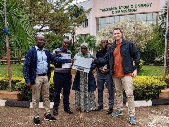 Equipment (pH Meter) purchased with project funding is transferred from UWK to TAEC 