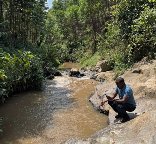 Water Quality Measurement Tributary Maziba River