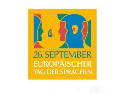 Schriftzug: 26.September Europäischer Tag der Sprachen