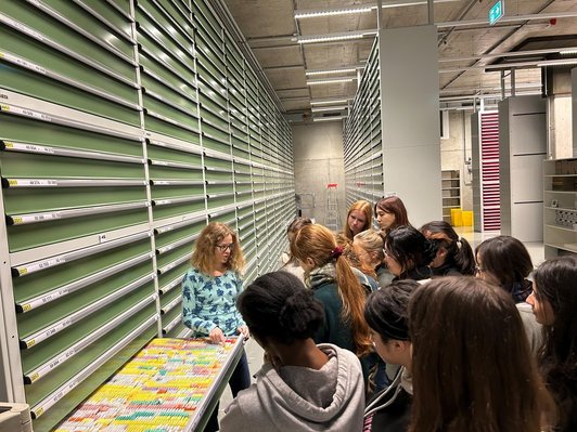 Schüler bei Projektarbeit