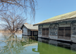 Flooded houses