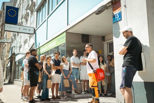 Gruppe junger Menschen 