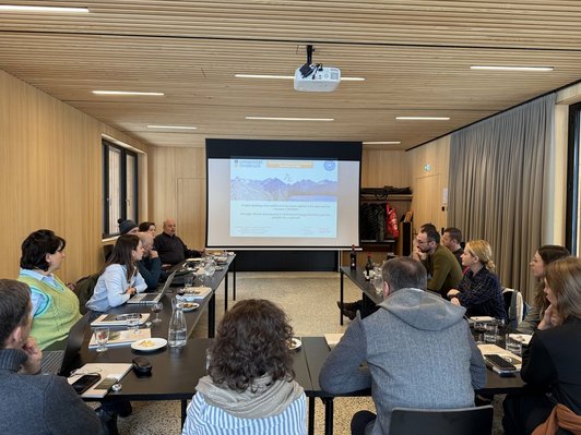 project visit to Innsbruck and Kaunertal