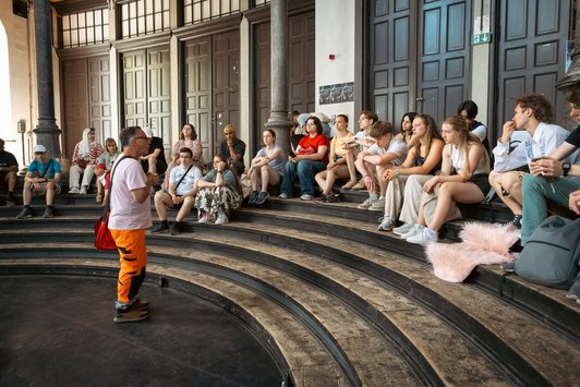 Gruppe junger Menschen 