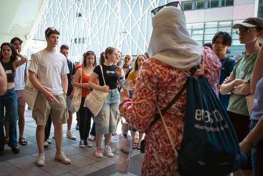 Gruppe junger Menschen