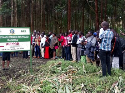 opening ceremony of test plot