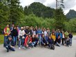 Gruppenfoto von OeAD-Stipendiat/innen am Ausflug "Weg des Wiener Wassers"