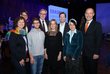 Ernst Gesslbauer, Martin Netzer, Stefan Zotti and Jörg Wohjan with four winners of the Erasmus+ Prize 2018.