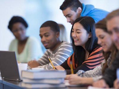 Students in lecture