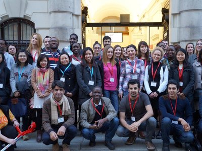 Teilnehmerinnen und Teilnehmer beim OeAD Welcome Day