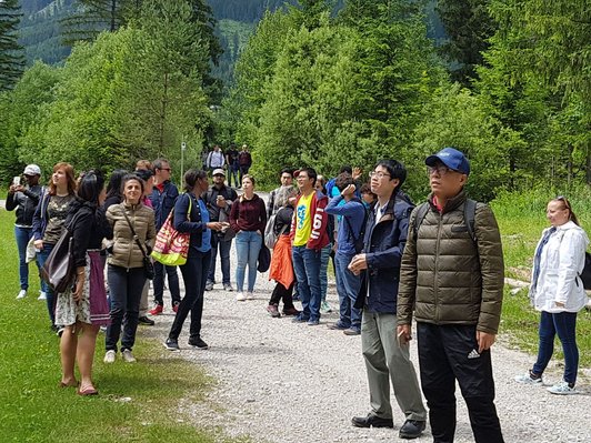 OeAD-Stipendiaten/innen wandern und lernen über die “Die Reise des Wiener Trinkwassers”