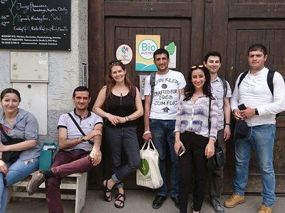 Group of people posing for a picture