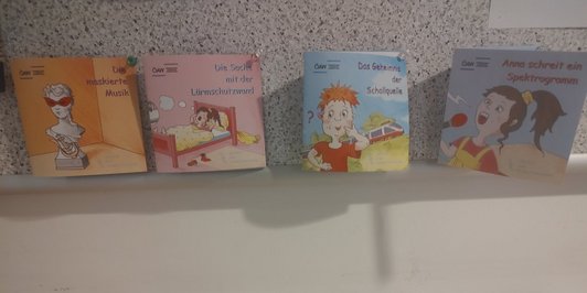 Kindercomics über Schall