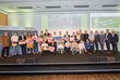 Group photo of the winners of the Jugend Innovativ 2018 competition