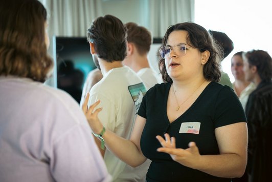 Gruppe junger Menschen