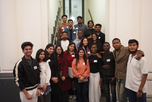 Group photo of Erhard Busek scholarship holders