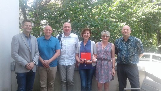 A group picture with experts from the teaching centers of the BOKU and the University Graz