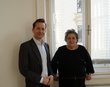 OeAD managing director Jakob Calice and National Council member Eva Blimlinger