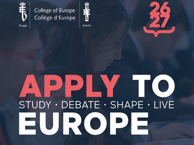 Bewerbung 2026/27 beim College of Europe