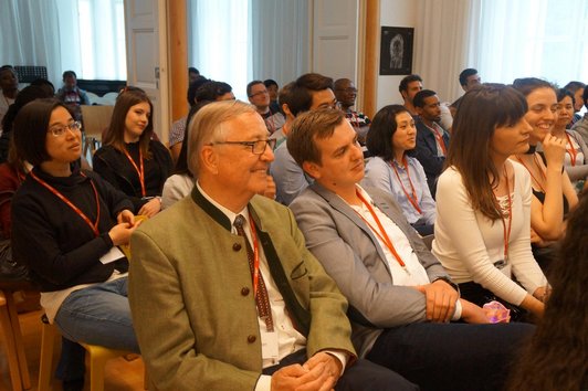 View of the audience at an OeAD event in Graz.