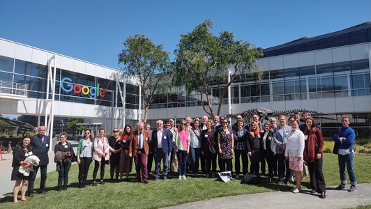 Group picture at Google