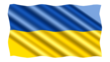 Flagge der Ukraine