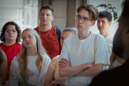 Gruppe junger Menschen