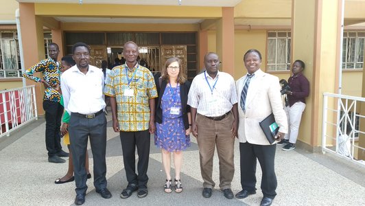 group photo with some participants