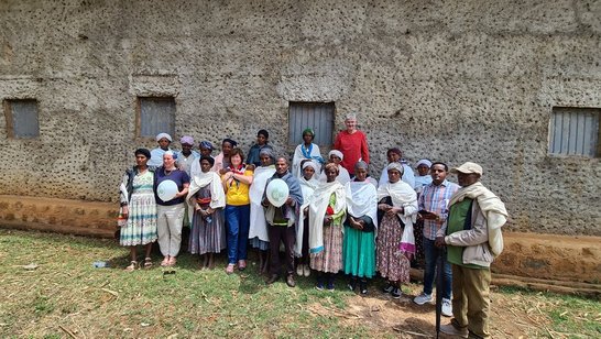 Meeting with farmers