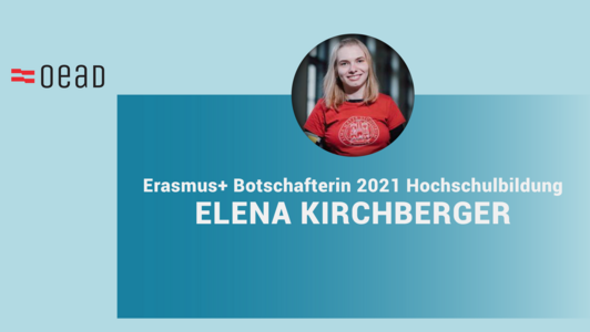 Erasmus+ Botschafterin Elena Kirchberger