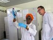 Physical virus concentration from water samples collected in and around Lambaréné.  