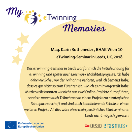 eTwinning Memories Zitat