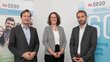 Jakob Calice (Managing Director, OeAD - Agency for Education and Internationalization), Iris Rauskala (Head of Section, Federal Ministry of Education, Science and Research), Markus Hohenwarter (Professor of Mathematics Didactics, Johannes Kepler University Linz; developer GeoGebra)