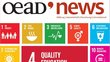 SDG Icons of SDG 1 to 12 under the OeAD news headline