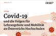 Survey: Covid-19 and the consequences for teaching offerings and mobility at Austrian universities