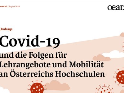 Survey: Covid-19 and the consequences for teaching offerings and mobility at Austrian universities