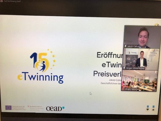 eTwinning-Preisverleihung an der Volksschule am Tabor