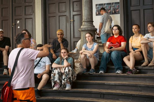 Gruppe junger Menschen 