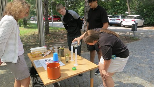 Versickerungsversuch