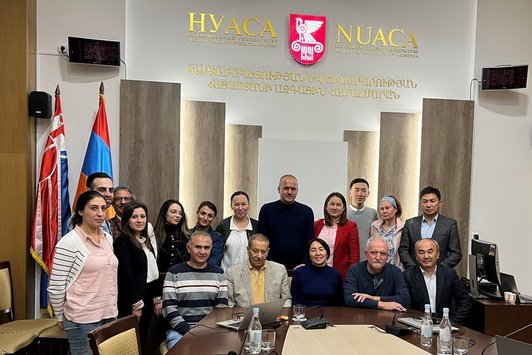 DEvision Project management meeting and workshop at NUACA, Yerevan. © 